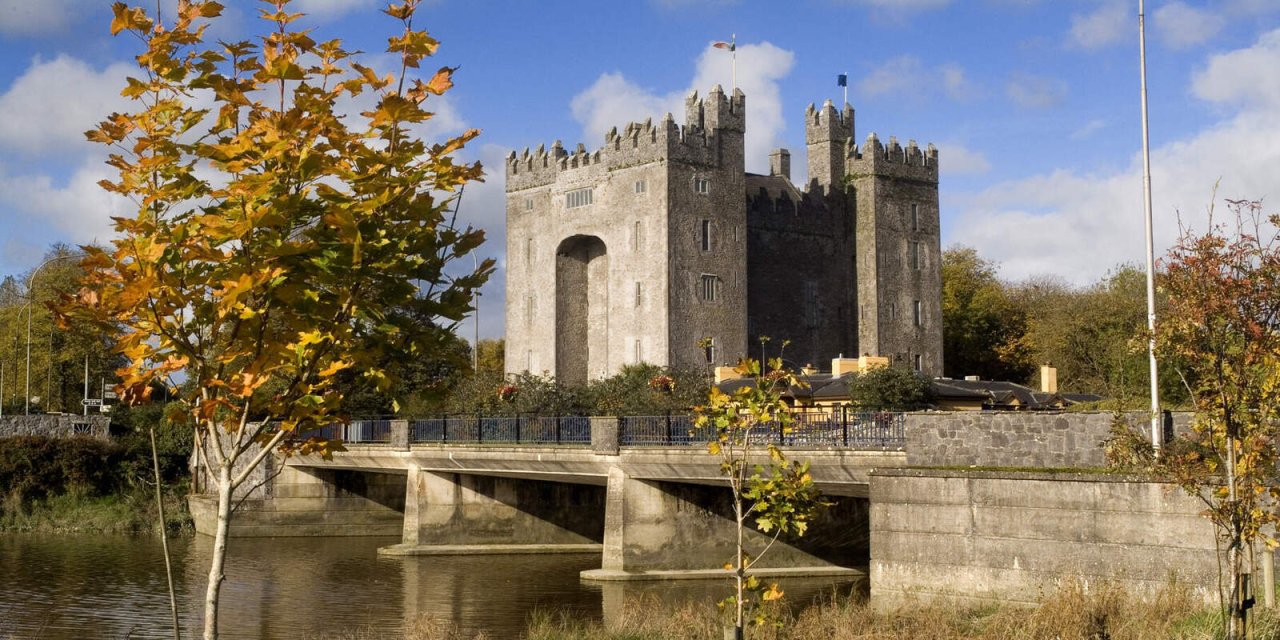 External view of bunratty castle, co. clare, ireland