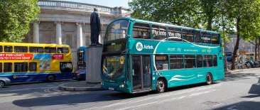 Airlink Express bus Airlink at Temple Bar