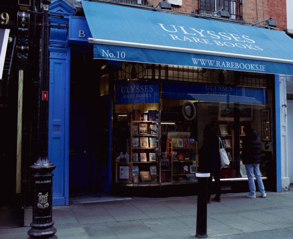Ulysses Rare Books Store front