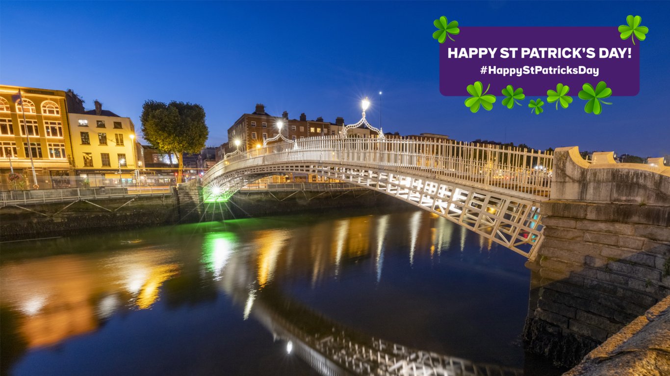 Hapenny Bridge Dublin
