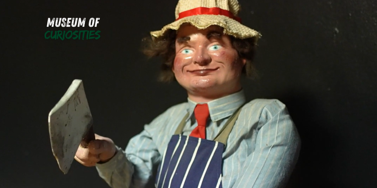haunted doll chopping food
