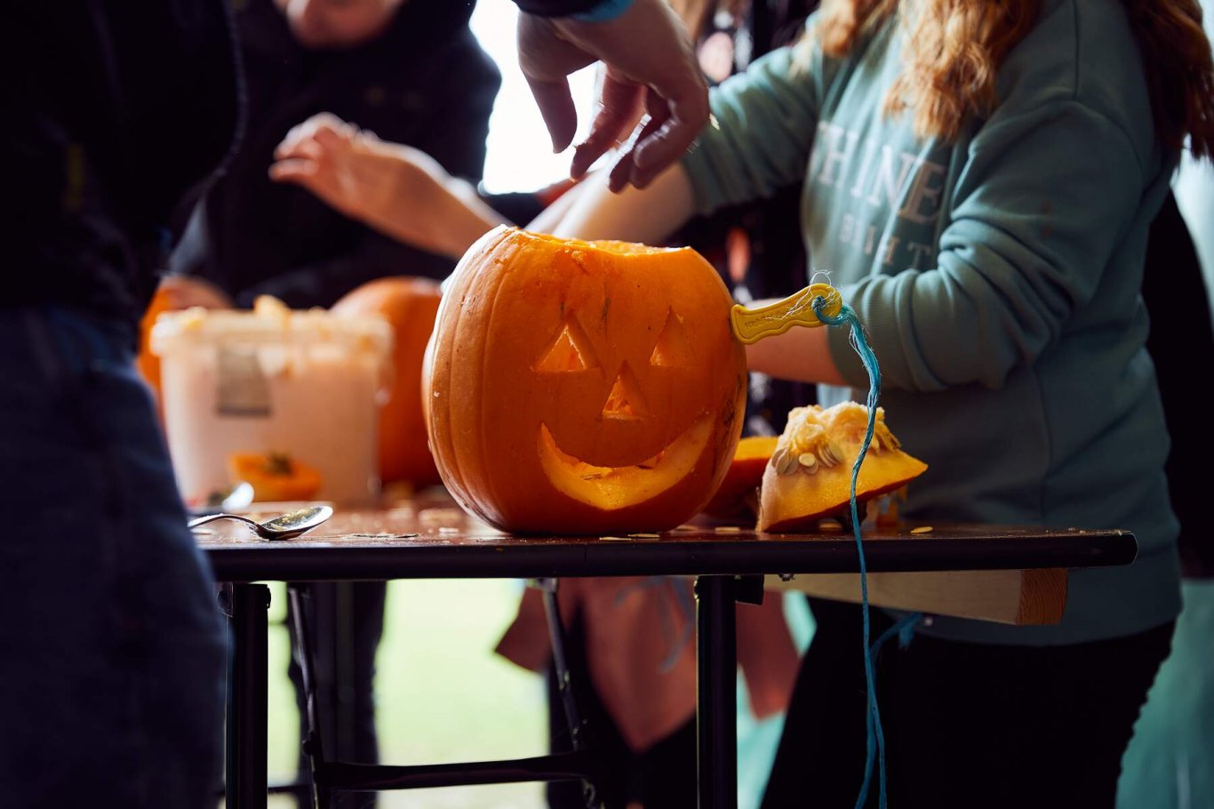 Halloween carving at navan adventure centre