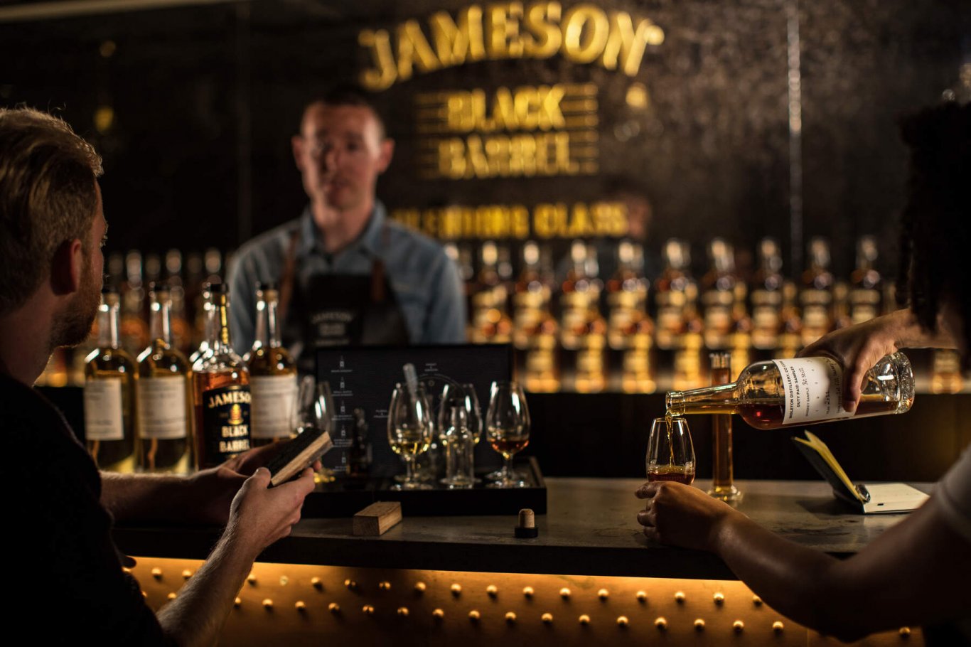 Jameson whiskey bow street