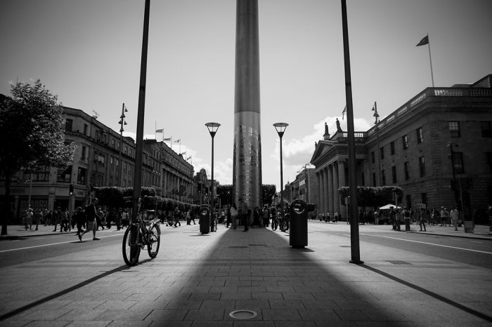 the spire on o'connell street
