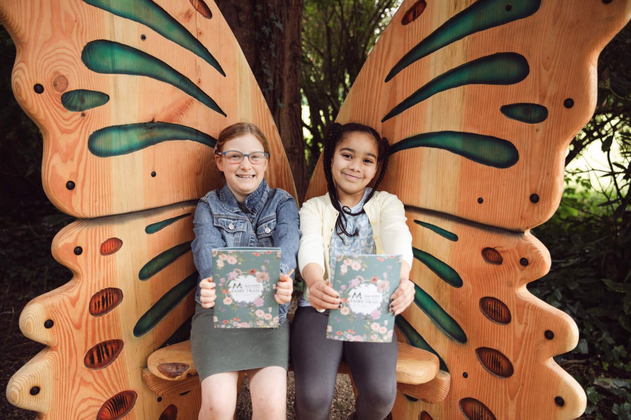 Butterfly,books,smiles,trees