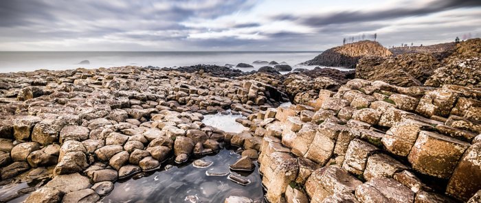 rock formation in Northern Ireland