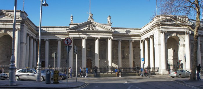 image of house of lords in dublin city