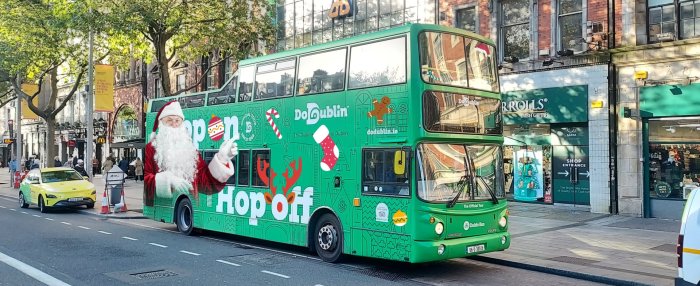 christmas activities in dublin city, bus tour