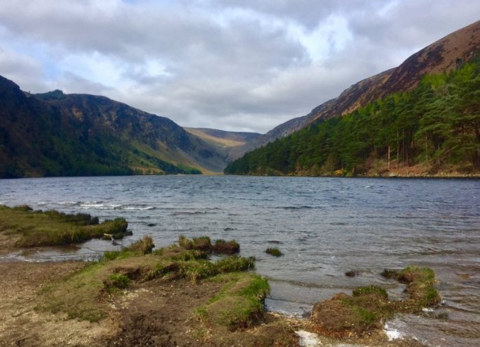 Glendalough Upper Lake and Valley