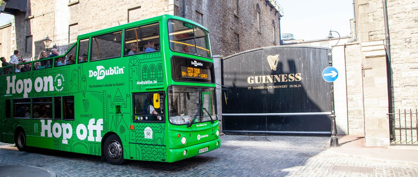 hop on off bus tour dublin