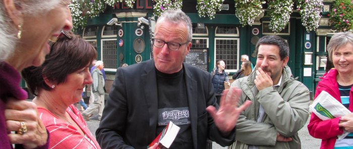 1916 Walking Tour guide at Suffolk Street Walking tour guide near grafton street, dublin