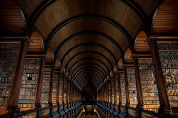 Long Room Library at Trinity College Dublin The Long Room Library at Trinity College