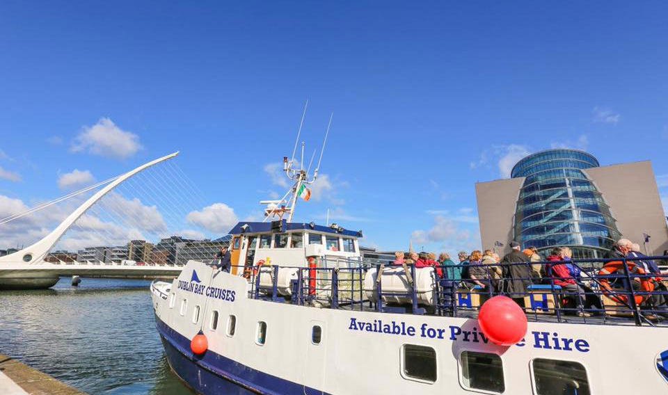 Dublin Bay Cruise starting at Dublin City beside Samuel Beckett Bridge