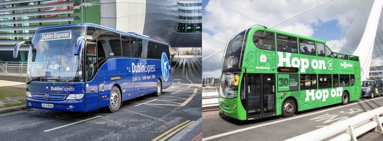 Dublin Express and Hop-on hop-off buses
