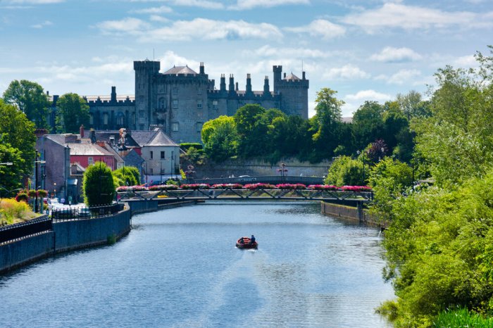 Medieval castle Kilkenny Ireland 