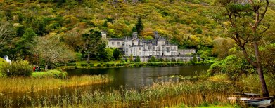 kylemore abbey view