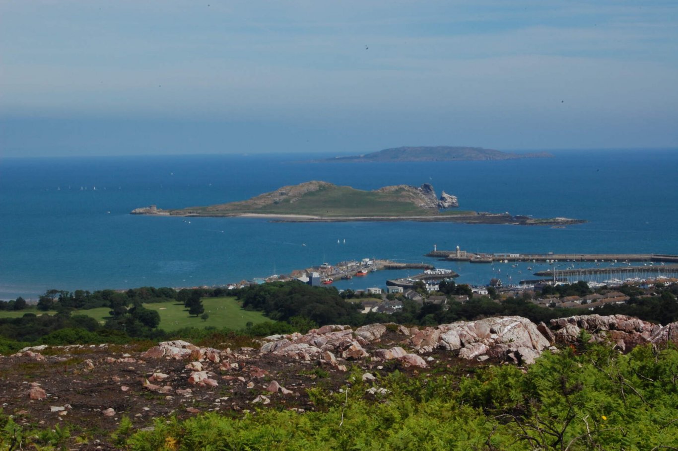 View over Howth Dublin 