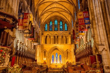 Interior of St. Patrick's Cathedral Dublin
