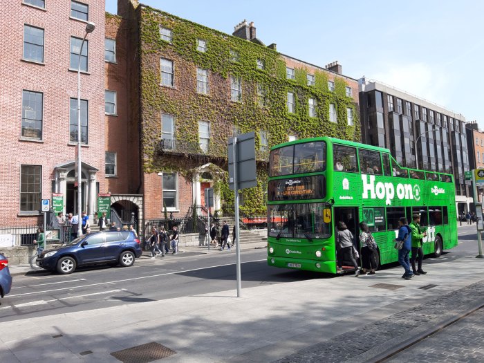 DoDublin Hop On Hop Off Bus at St. Stephen's Green Dublin