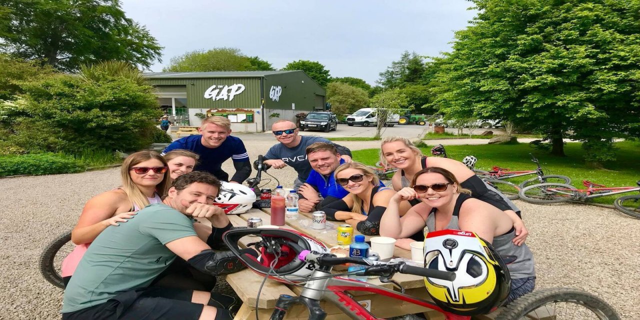 group of bike riders