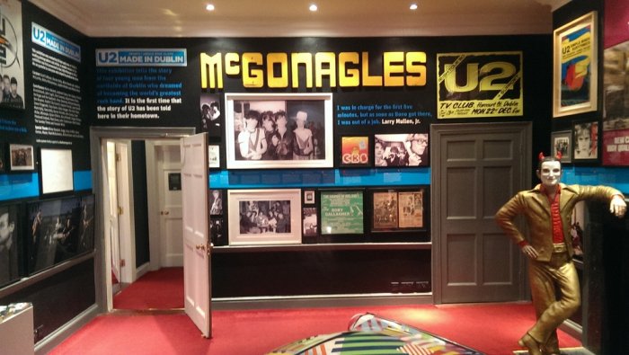 U2 Museum at the Little Museum of Dublin